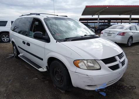 2006 Dodge Grand Caravan Se z USA, uszkodzony, nr VIN 1D4GP24R76B558815